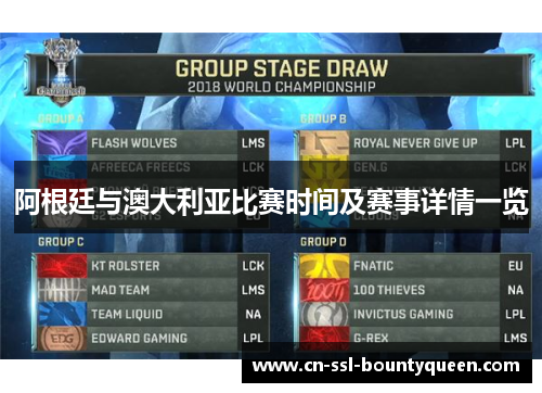 阿根廷与澳大利亚比赛时间及赛事详情一览 阿根廷与澳大利亚比赛时间及赛事详情一览